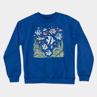 Tropical Aquarium Crewneck Sweatshirt